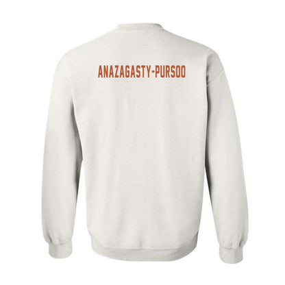 Texas - NCAA Women's Tennis : Ariana Anazagasty-Pursoo - Classic Shersey Crewneck Sweatshirt-1