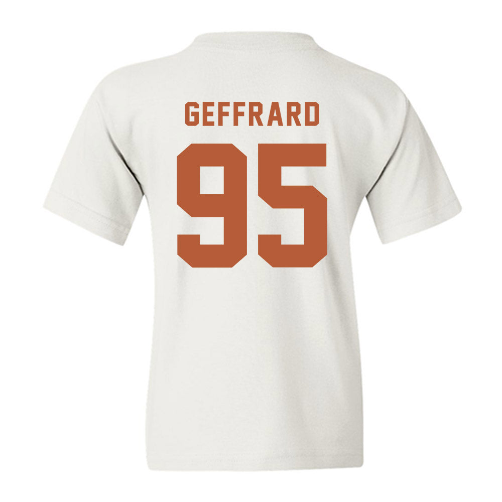 Texas - NCAA Football : Ian Geffrard - Classic Shersey Youth T-Shirt-1