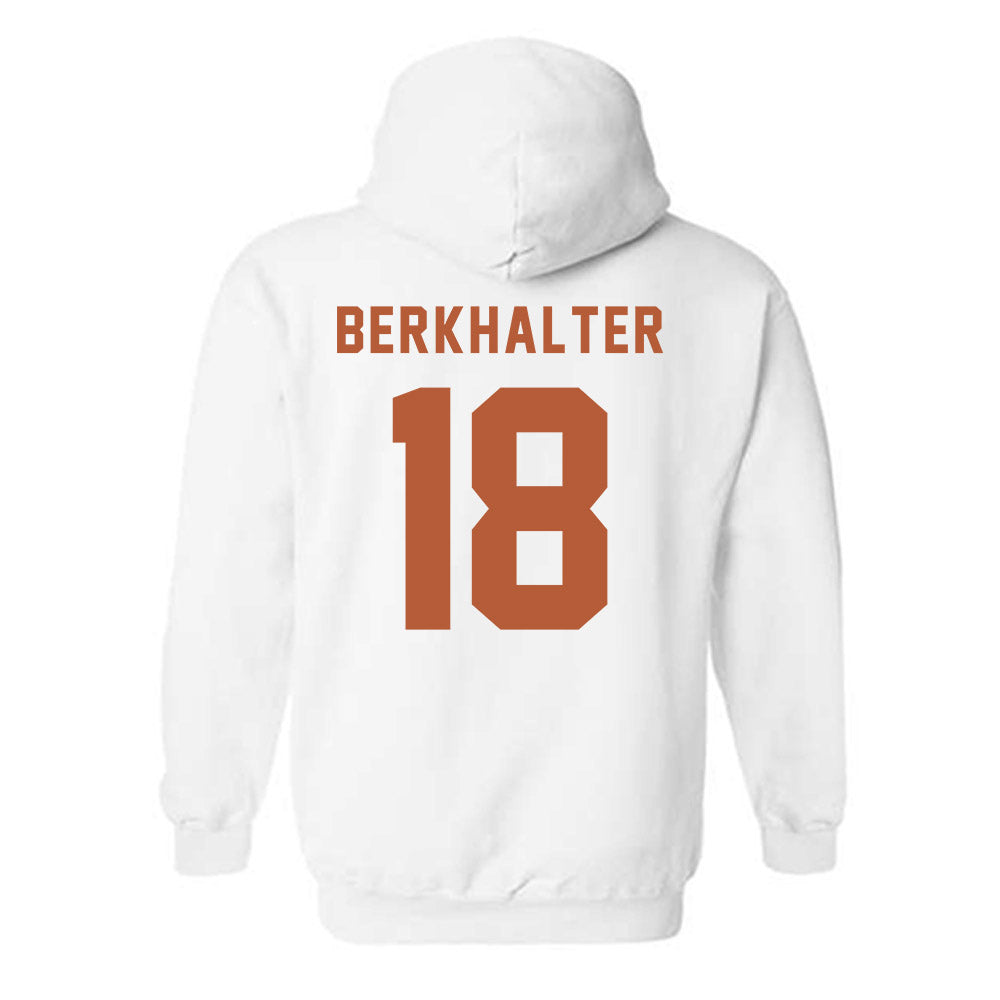 Texas - NCAA Football : Sterling Berkhalter - Classic Shersey Hooded Sweatshirt-1
