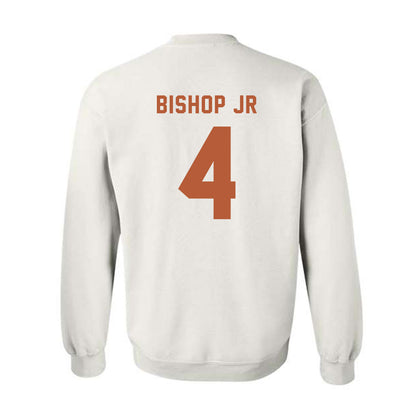 Texas - NCAA Football : Jermaine Bishop Jr - Classic Shersey Crewneck Sweatshirt-1