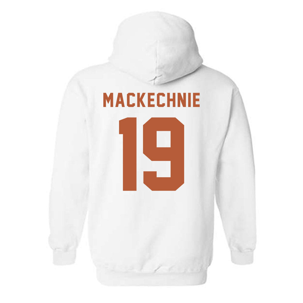 Texas - NCAA Beach Volleyball : Caroline Mackechnie - Classic Shersey Hooded Sweatshirt-1