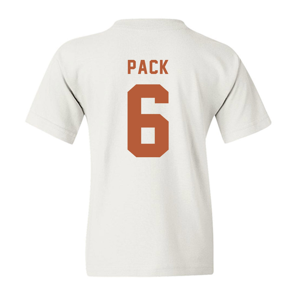 Texas - NCAA Baseball : Anthony Pack - Classic Shersey Youth T-Shirt-3