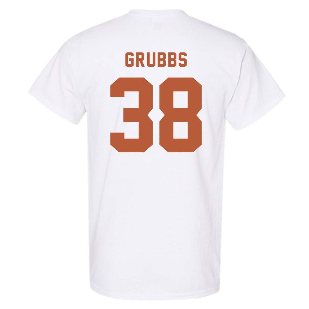 Texas - NCAA Baseball : Max Grubbs - Classic Shersey T-Shirt-1
