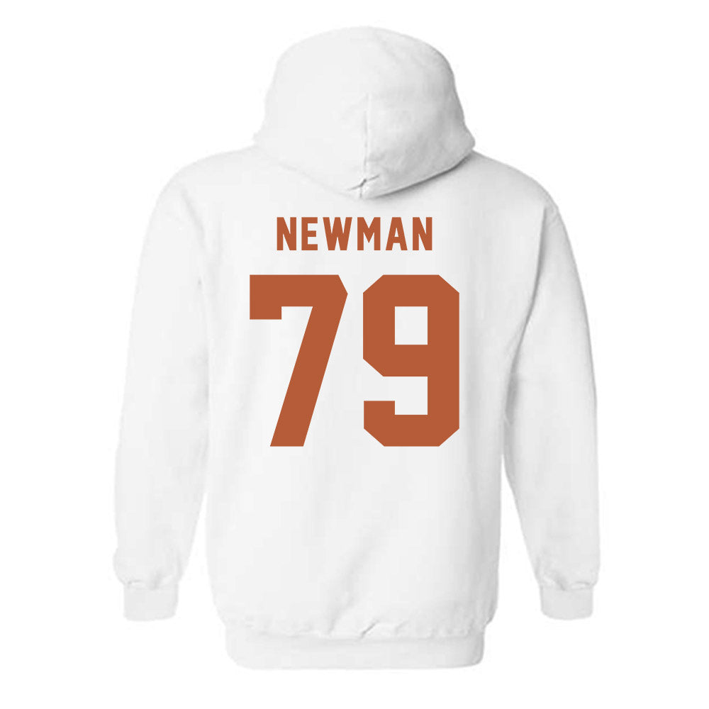 Texas - NCAA Football : Jonte Newman - Classic Shersey Hooded Sweatshirt-1