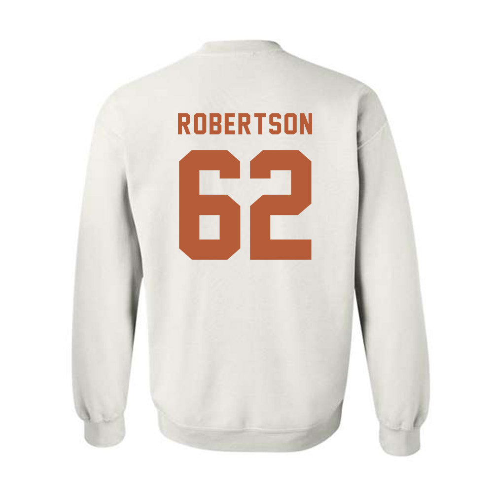 Texas - NCAA Football : Connor Robertson - Classic Shersey Crewneck Sweatshirt-1