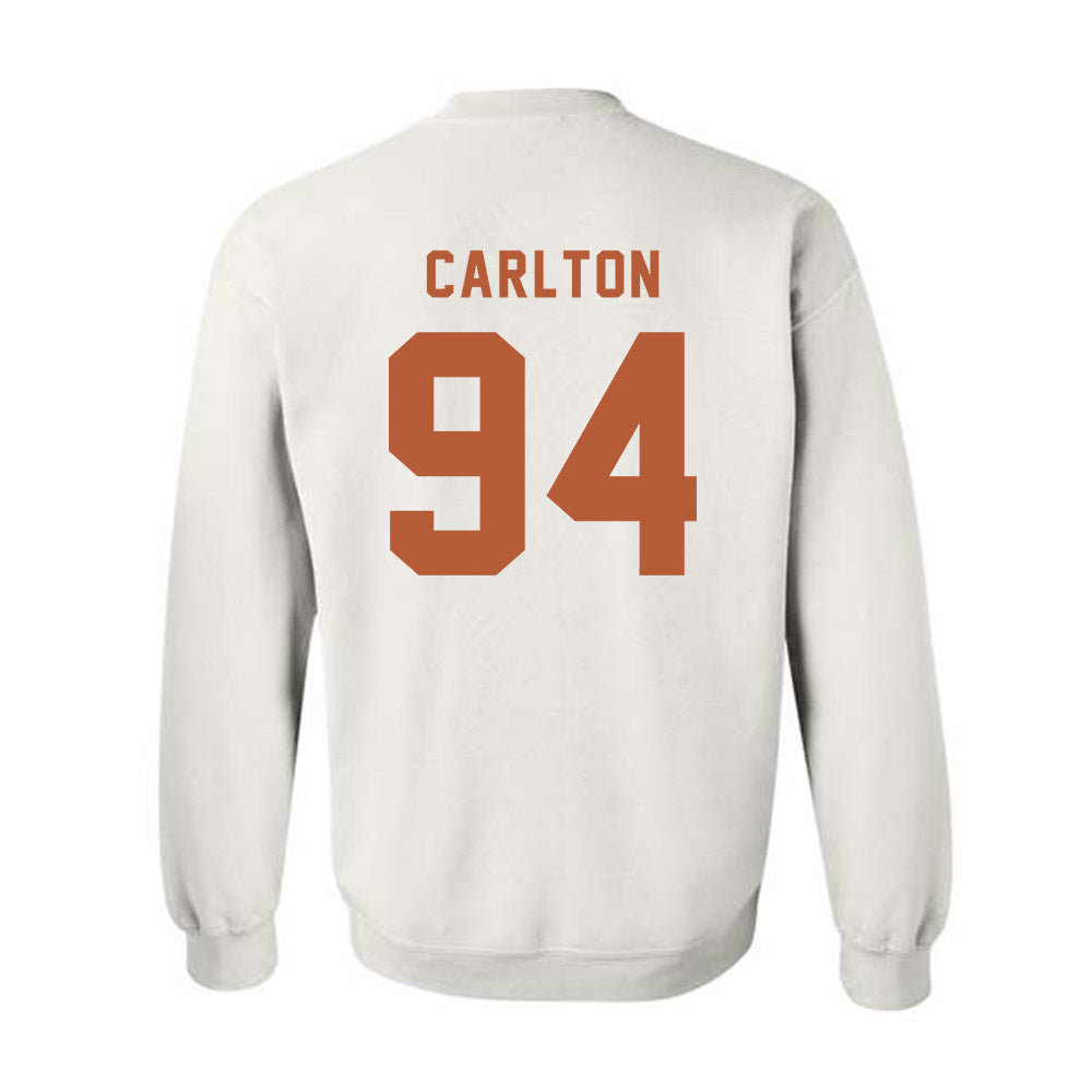Texas - NCAA Football : JAMARION CARLTON - Classic Shersey Crewneck Sweatshirt-1