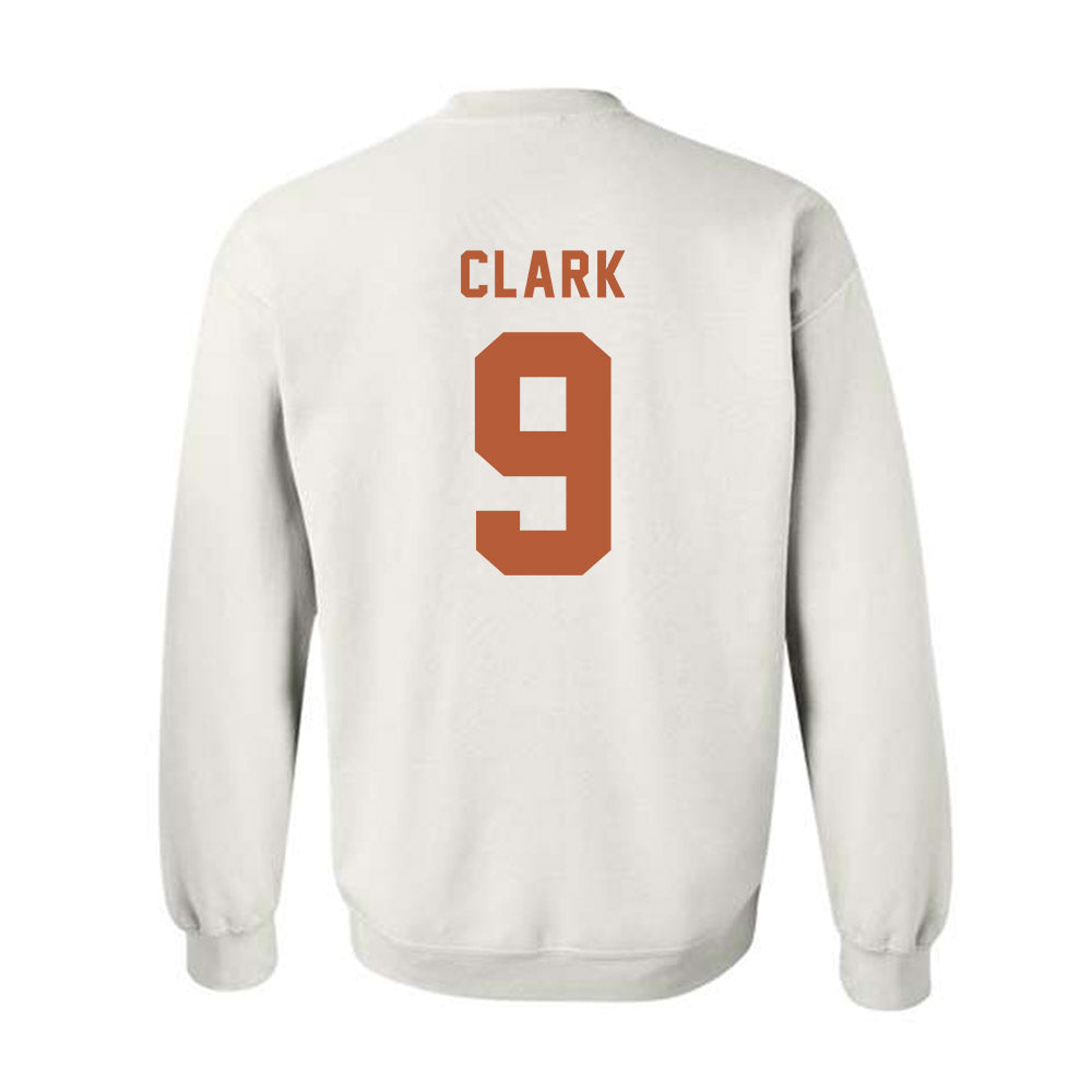 Texas - NCAA Men's Basketball : John Clark - Classic Shersey Crewneck Sweatshirt-1