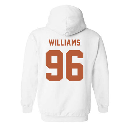 Texas - NCAA Football : Zion Williams - Classic Shersey Hooded Sweatshirt-1
