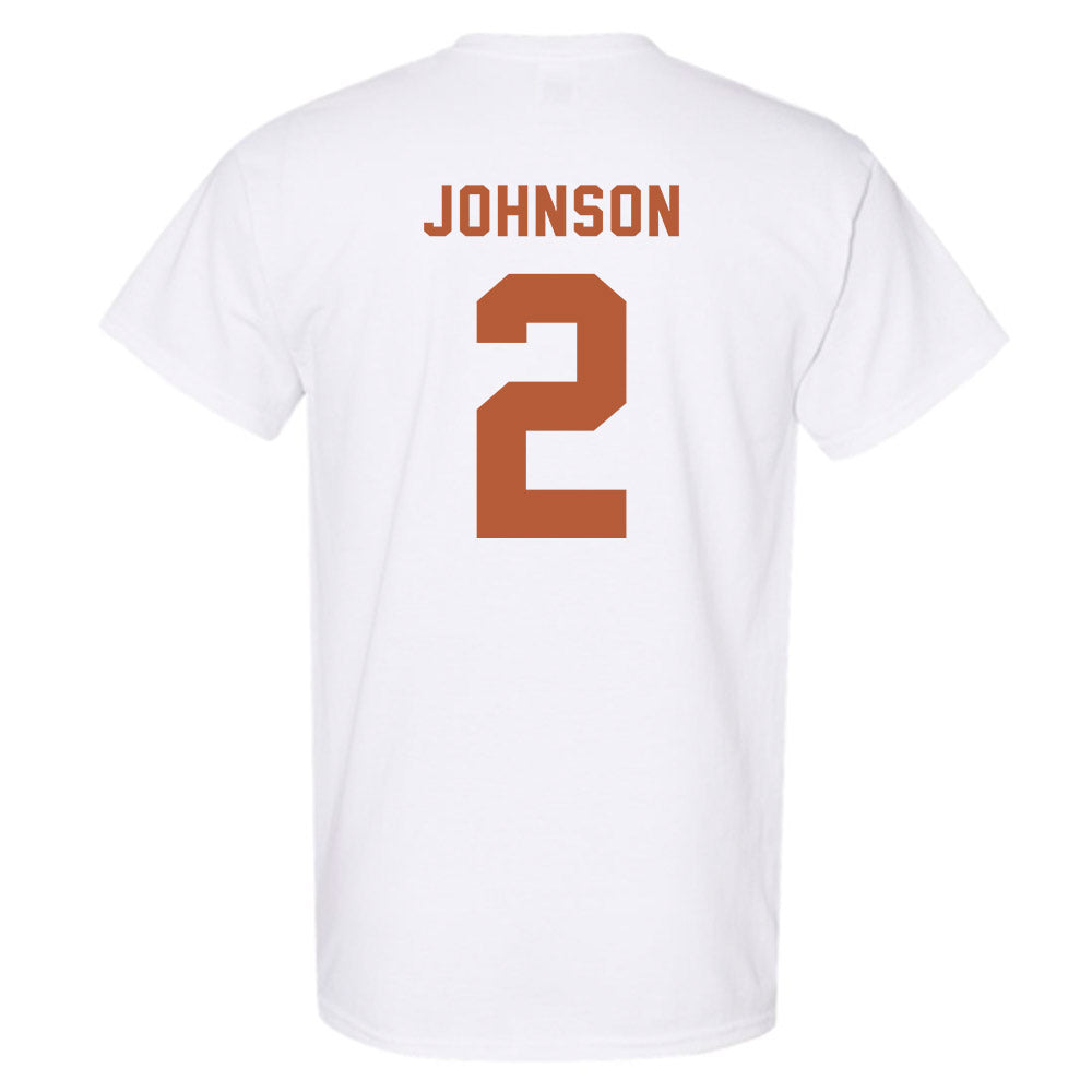 Texas - NCAA Men's Basketball : Isaiah Johnson - Classic Shersey T-Shirt-1