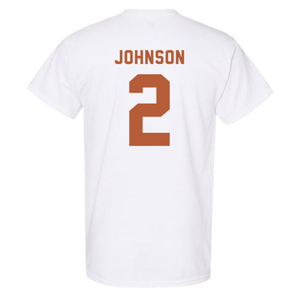 Texas - NCAA Men's Basketball : Isaiah Johnson - Classic Shersey T-Shirt-1