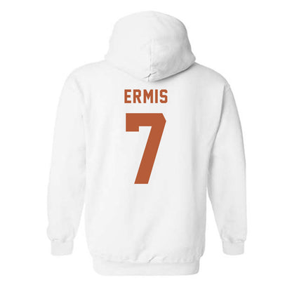 Texas - NCAA Baseball : Andrew Ermis - Classic Shersey Hooded Sweatshirt-3