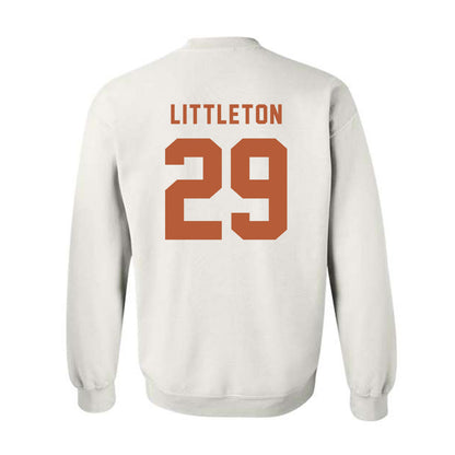 Texas - NCAA Football : Graceson Littleton - Classic Shersey Crewneck Sweatshirt-1