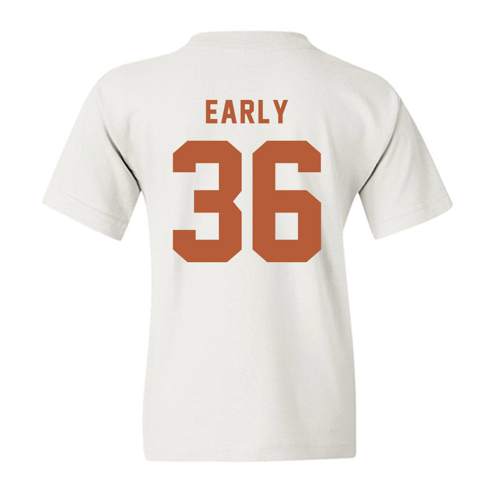 Texas - NCAA Baseball : Callum Early - Classic Shersey Youth T-Shirt-2