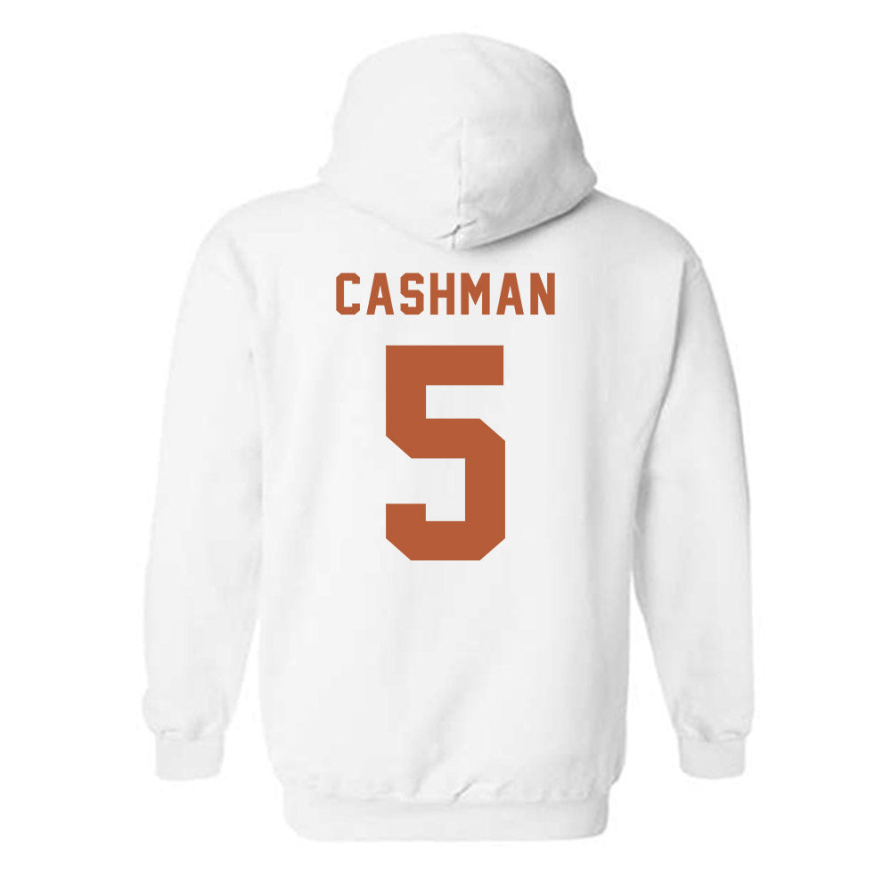 Texas - NCAA Women's Soccer : Ava Cashman - Classic Shersey Hooded Sweatshirt-1