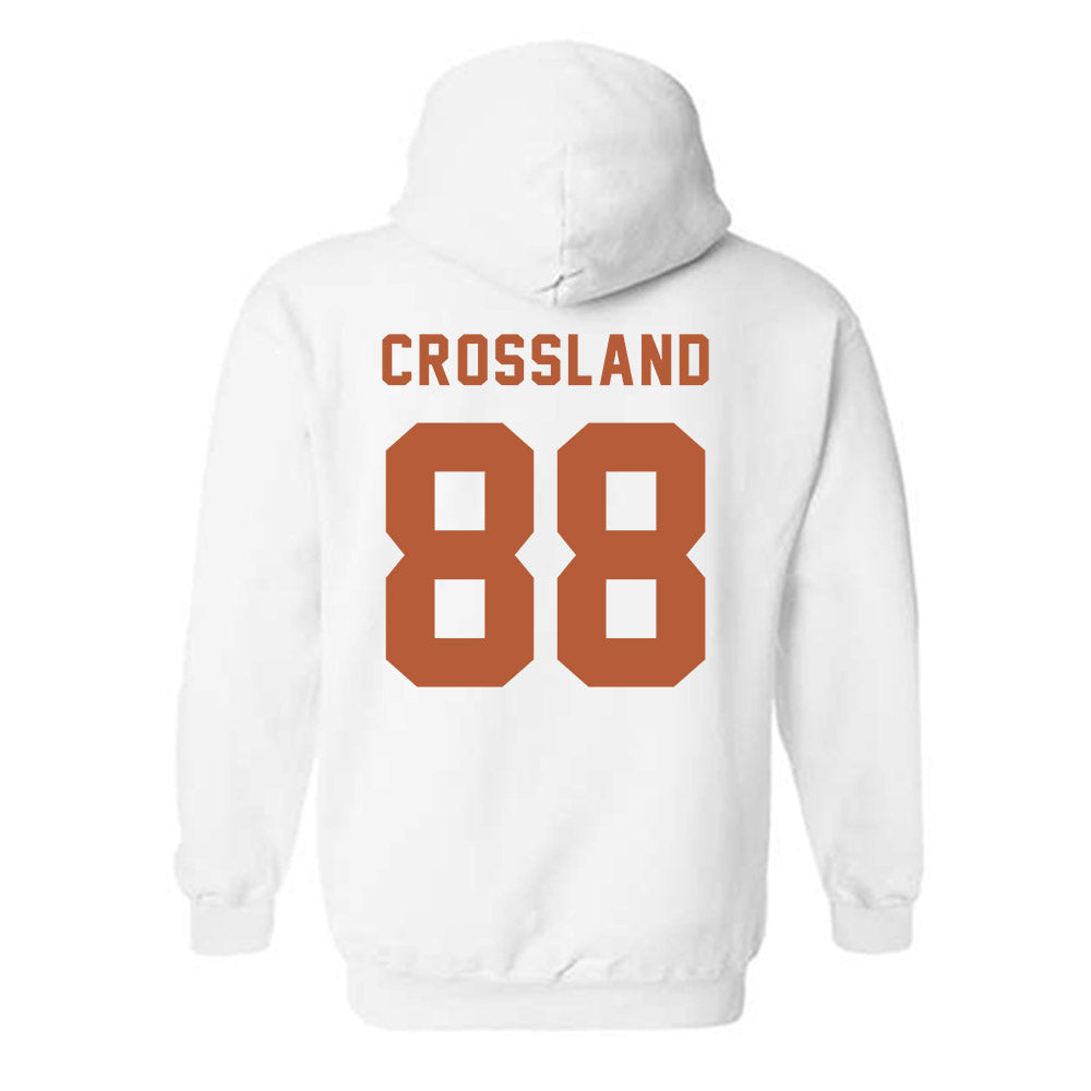 Texas - NCAA Baseball : Brett Crossland - Classic Shersey Hooded Sweatshirt-3