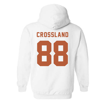 Texas - NCAA Baseball : Brett Crossland - Classic Shersey Hooded Sweatshirt-3