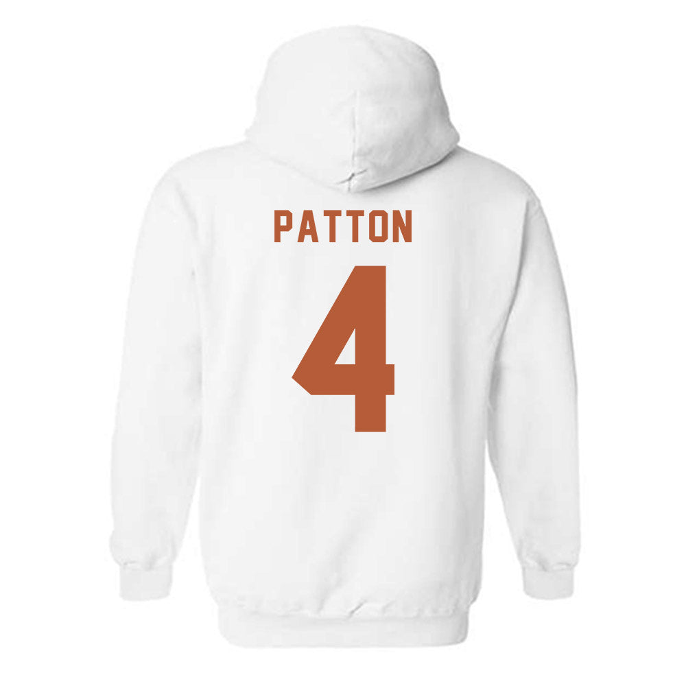 Texas - NCAA Beach Volleyball : Carys Patton - Classic Shersey Hooded Sweatshirt-1