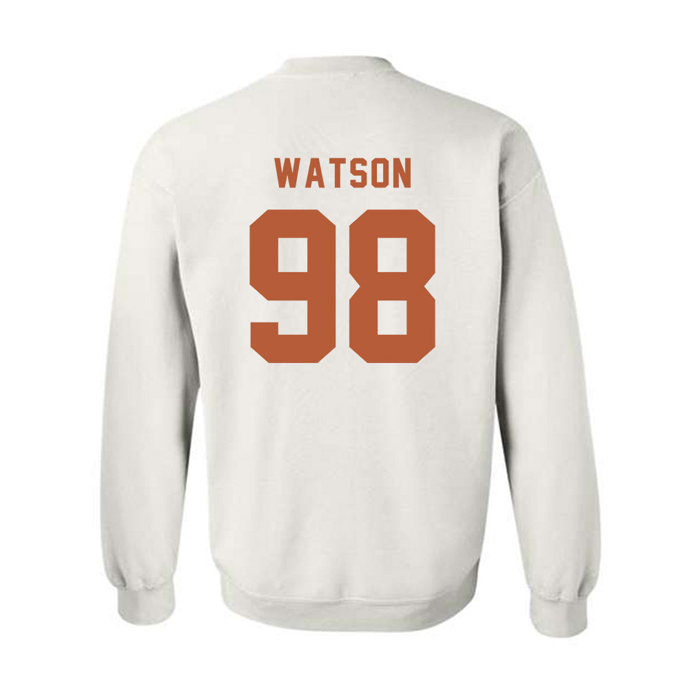 Texas - NCAA Football : Maraad Watson - Classic Shersey Crewneck Sweatshirt-1