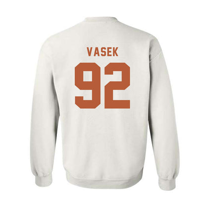 Texas - NCAA Football : Colton Vasek - Classic Shersey Crewneck Sweatshirt-1