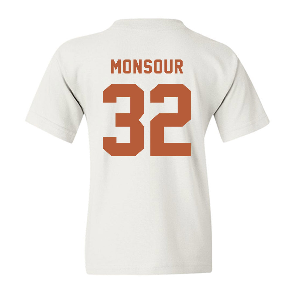 Texas - NCAA Baseball : Maddox Monsour - Classic Shersey Youth T-Shirt-3