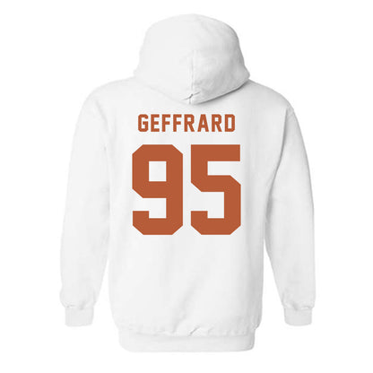 Texas - NCAA Football : Ian Geffrard - Classic Shersey Hooded Sweatshirt-1