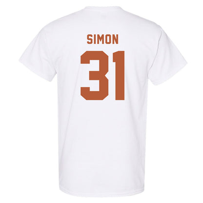 Texas - NCAA Football : James Simon - Classic Shersey T-Shirt-1