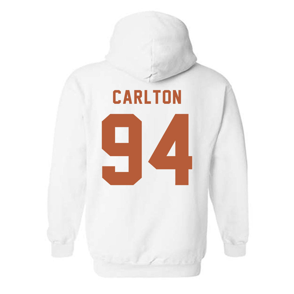 Texas - NCAA Football : JAMARION CARLTON - Classic Shersey Hooded Sweatshirt-1