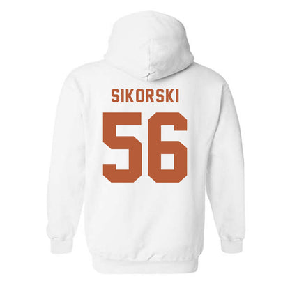 Texas - NCAA Football : Dylan Sikorski - Classic Shersey Hooded Sweatshirt-1