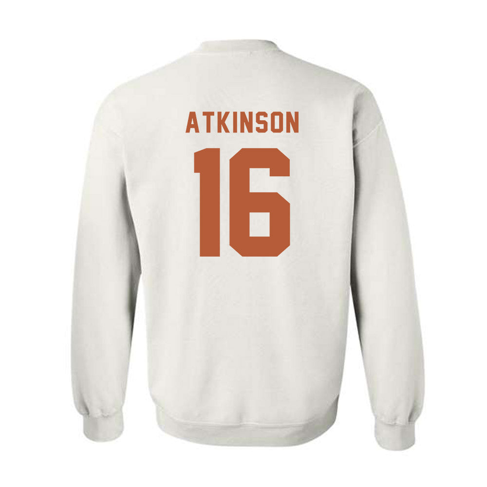 Texas - NCAA Football : Tyler Atkinson - Classic Shersey Crewneck Sweatshirt-1