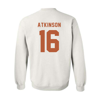Texas - NCAA Football : Tyler Atkinson - Classic Shersey Crewneck Sweatshirt-1