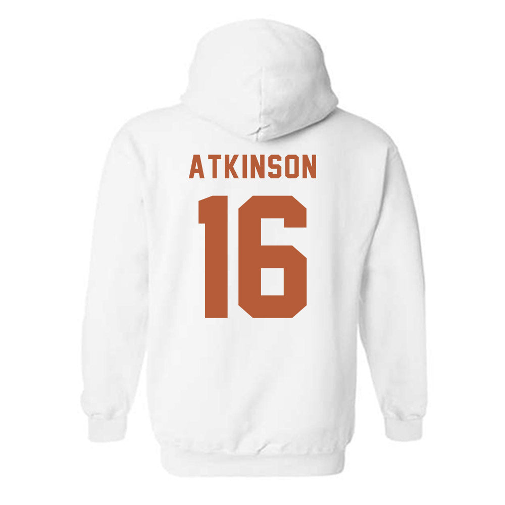 Texas - NCAA Football : Tyler Atkinson - Classic Shersey Hooded Sweatshirt-1