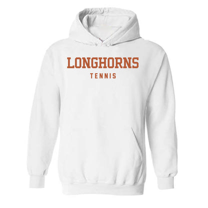Texas - NCAA Women's Tennis : Lucy Schmeil - Classic Shersey Hooded Sweatshirt-0