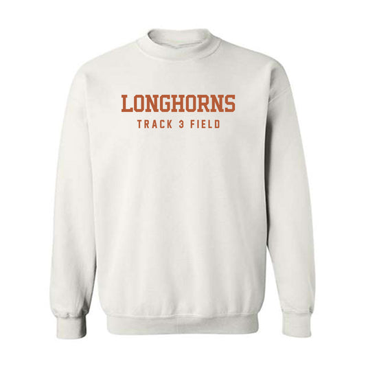Texas - NCAA Women's Track & Field : Emma Wade - Classic Shersey Crewneck Sweatshirt-0