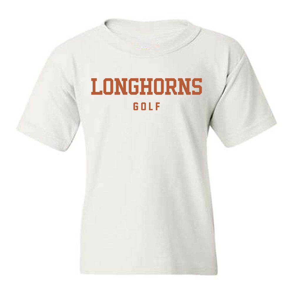 Texas - NCAA Men's Golf : Adam Villanueva - Classic Shersey Youth T-Shirt-0