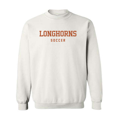 Texas - NCAA Women's Soccer : Paige Mouw - Classic Shersey Crewneck Sweatshirt-0
