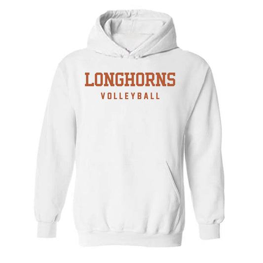 Texas - NCAA Women's Volleyball : Anja Kujundzic - Classic Shersey Hooded Sweatshirt-0