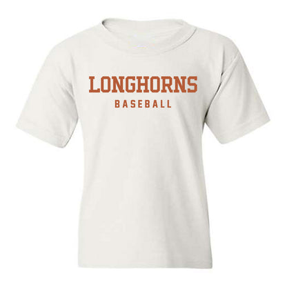 Texas - NCAA Baseball : Haiden Leffew - Classic Shersey Youth T-Shirt-1