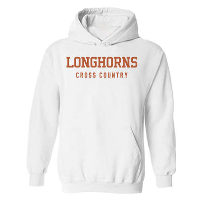 Texas - NCAA Men's Cross Country : Kai McCullough - Classic Shersey Hooded Sweatshirt-0