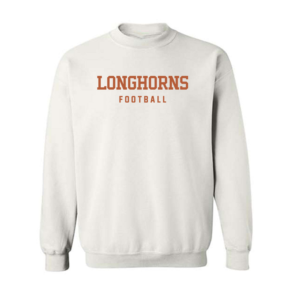 Texas - NCAA Football : Kosi Okpala - Classic Shersey Crewneck Sweatshirt-0