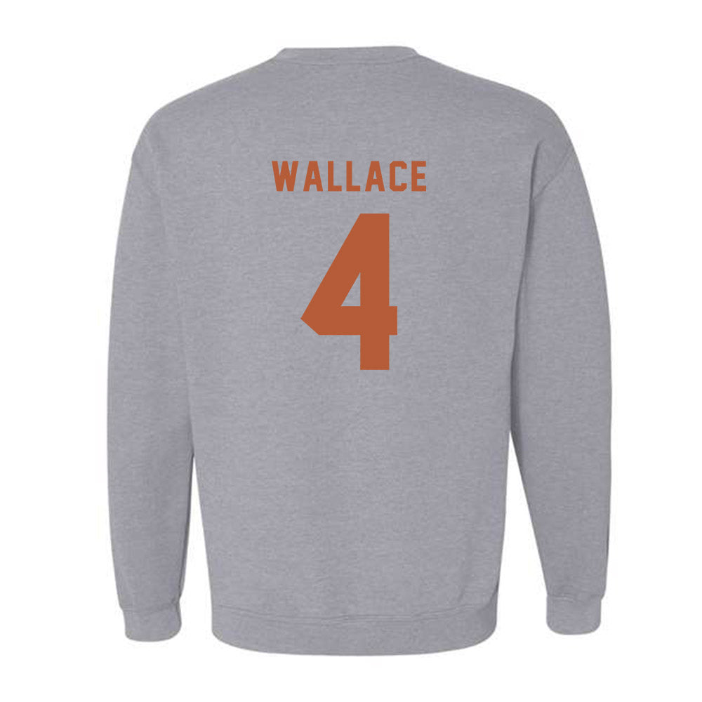 Texas - NCAA Softball : Adayah Wallace - Classic Shersey Crewneck Sweatshirt-1
