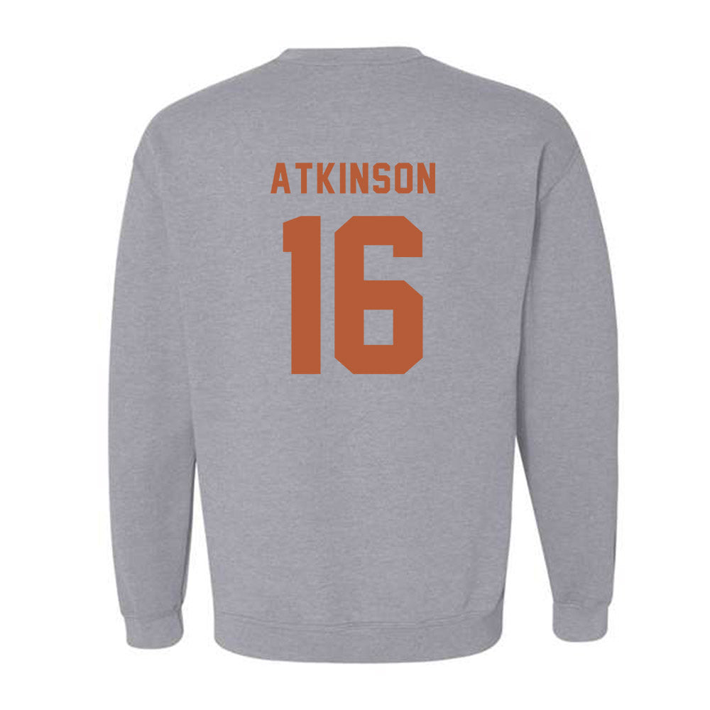 Texas - NCAA Football : Tyler Atkinson - Classic Shersey Crewneck Sweatshirt-1