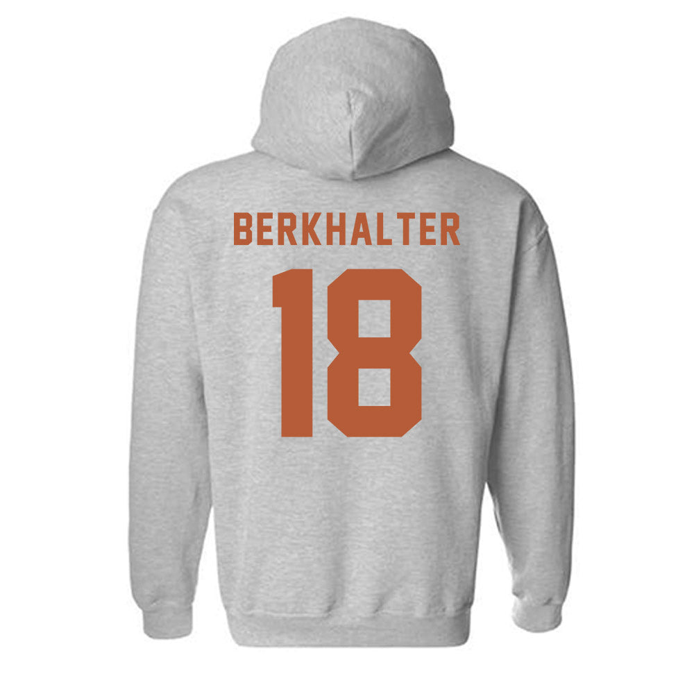 Texas - NCAA Football : Sterling Berkhalter - Classic Shersey Hooded Sweatshirt-1