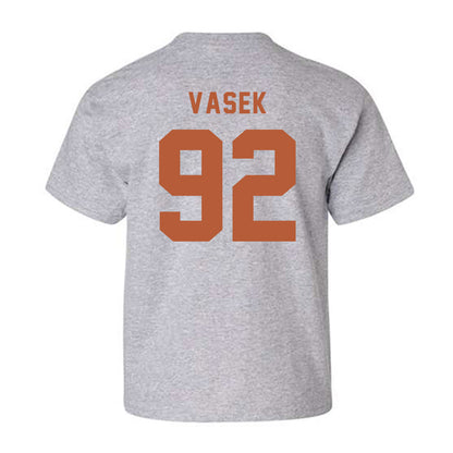 Texas - NCAA Football : Colton Vasek - Classic Shersey Youth T-Shirt-1