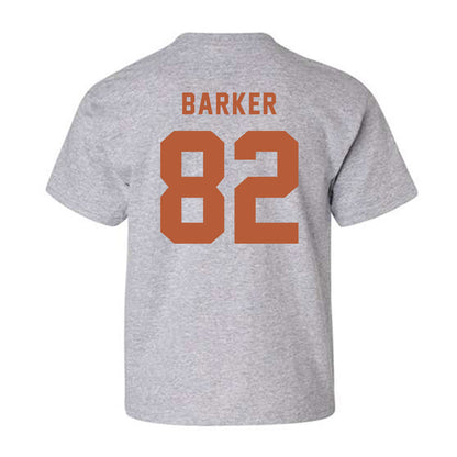 Texas - NCAA Football : Ridge Barker - Classic Shersey Youth T-Shirt-1