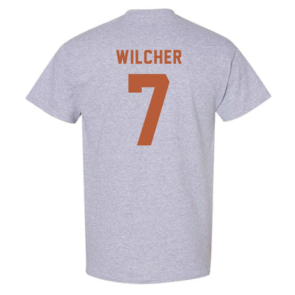 Texas - NCAA Men's Basketball : Simeon Wilcher - Classic Shersey T-Shirt-1