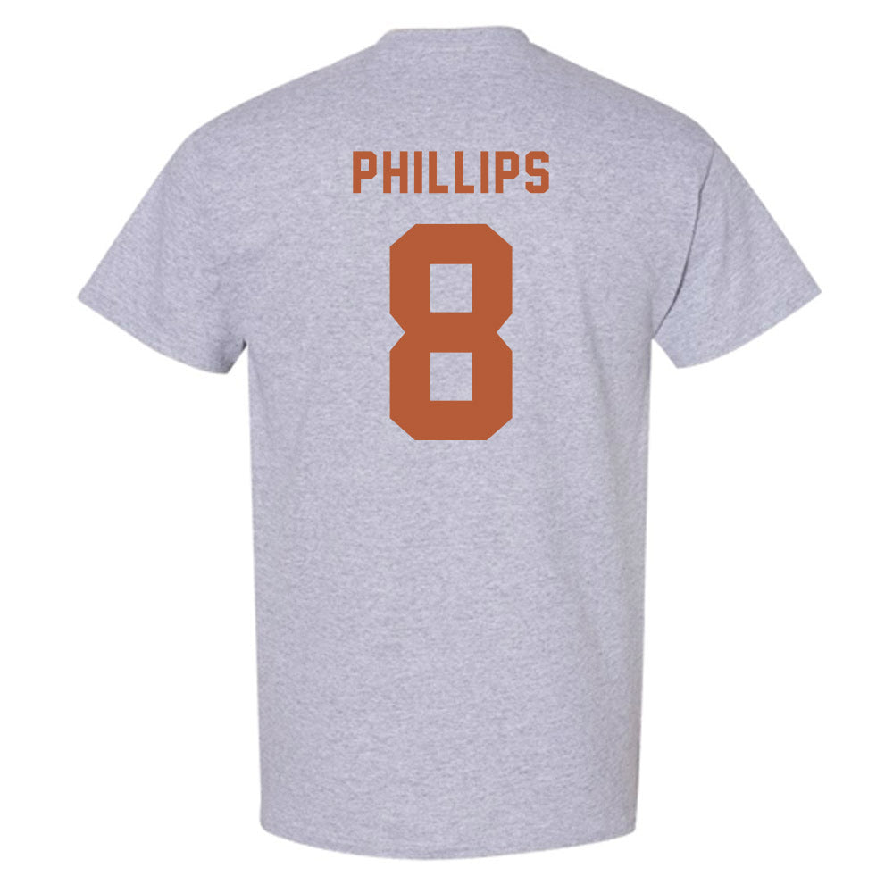 Texas - NCAA Football : Kade Phillips - Classic Shersey T-Shirt-1