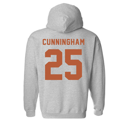 Texas - NCAA Women's Basketball : Breya Cunningham - Classic Shersey Hooded Sweatshirt-1