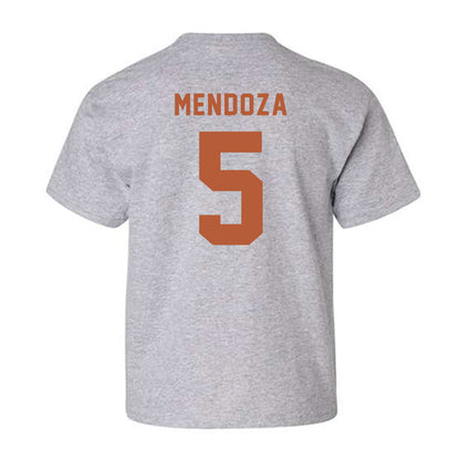 Texas - NCAA Baseball : Ethan Mendoza - Classic Shersey Youth T-Shirt-1