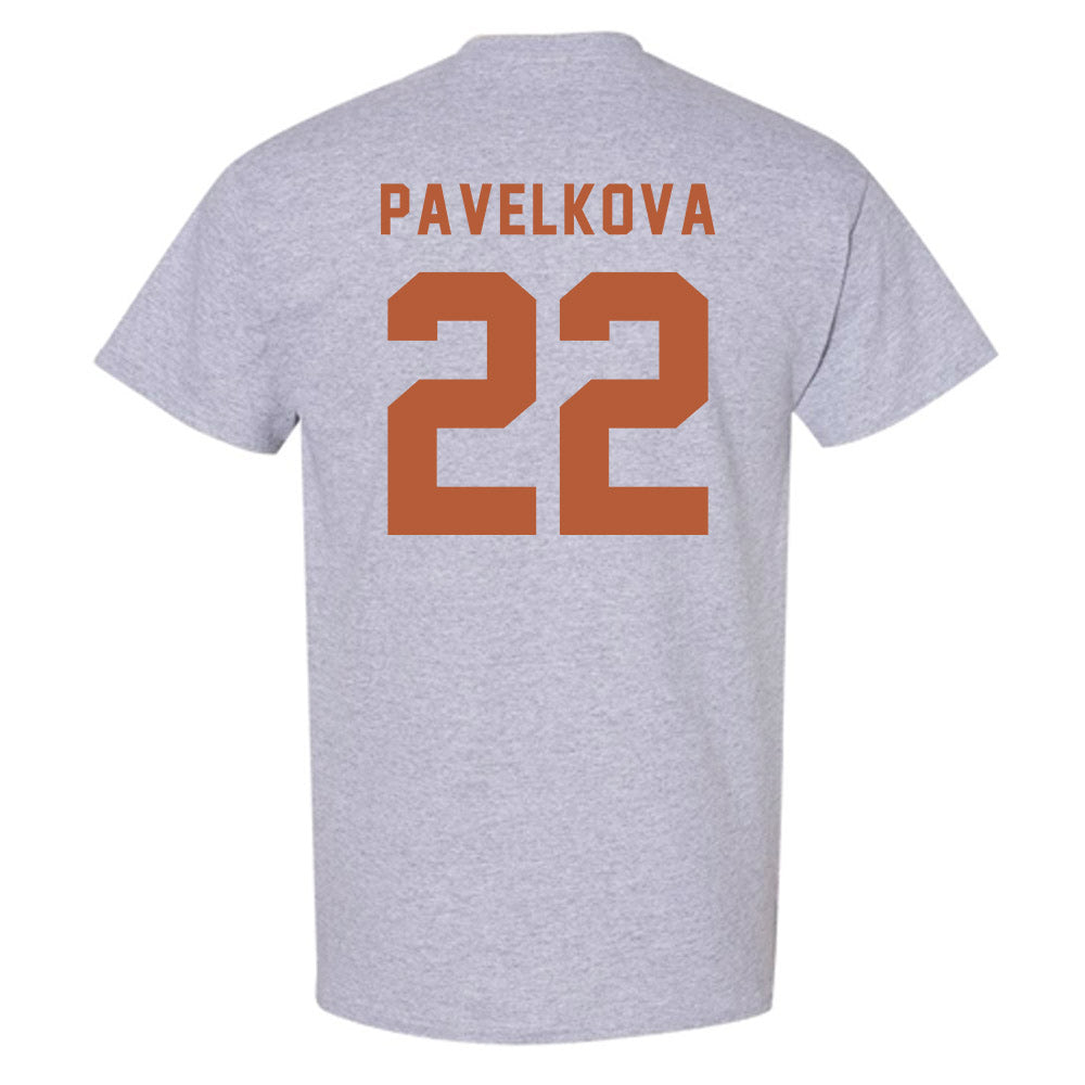 Texas - NCAA Beach Volleyball : Anna Pavelkova - Classic Shersey T-Shirt-1