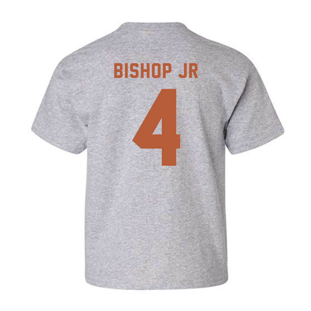 Texas - NCAA Football : Jermaine Bishop Jr - Classic Shersey Youth T-Shirt-1